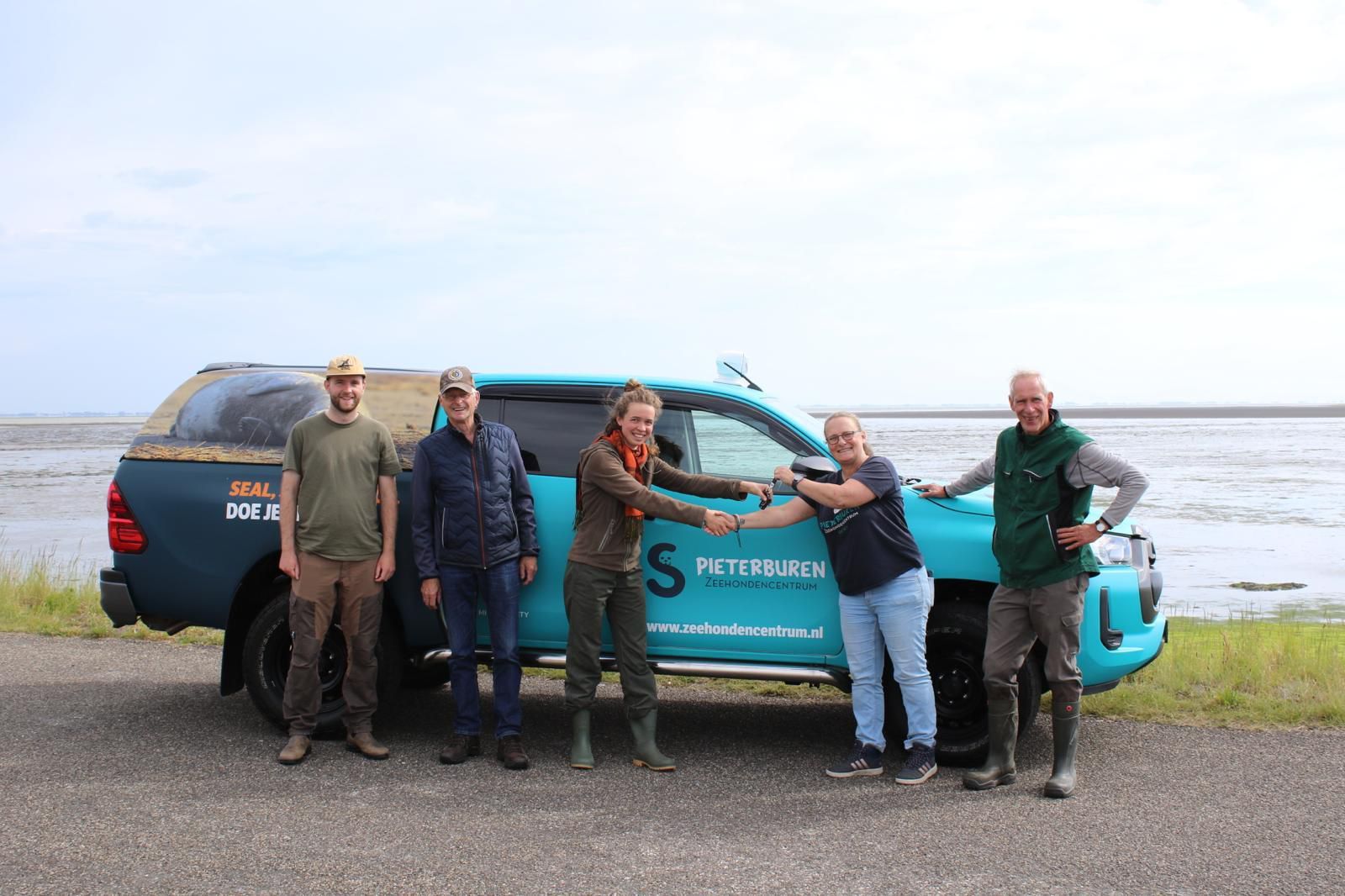 Zeehondenwachters op Ameland